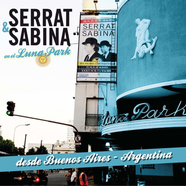 CD SERRAT Y SABINA/ EN EL LUNA PARK 2(CD/ DVD)1