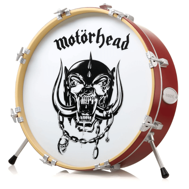 LAMPARA TAMBOR - MOTORHEAD LOGO 3D DRUM LAMP / WALL LIGHT1