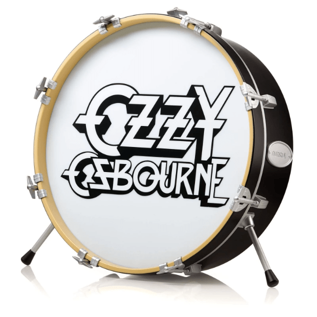 LAMPARA TAMBOR OZZY OSBORNE - LOGO 3D DRUM LAMP / WALL LIGHT1