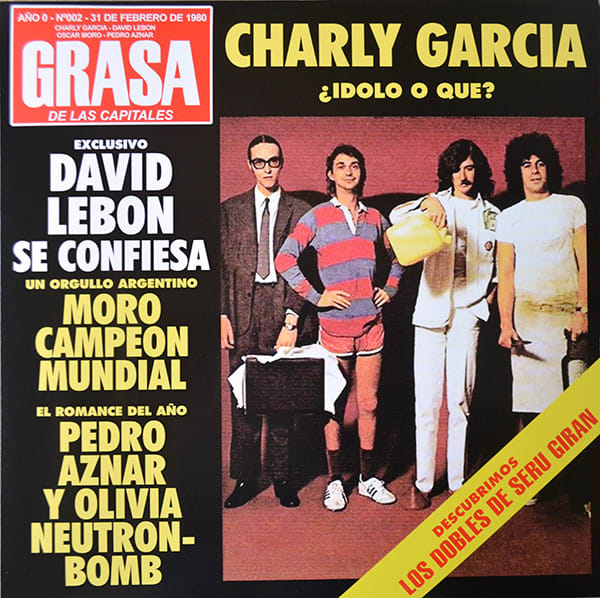 VINILO SERU GIRAN & CHARLY GARCIA/ LA GRASA DE LOS CAPITALES 1LP1
