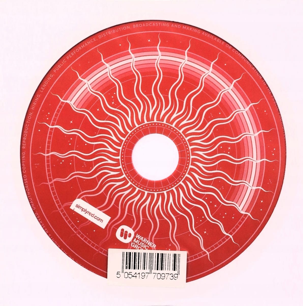 CD SIMPLY RED/ TIME (EDICION SOBRE) 1CD1