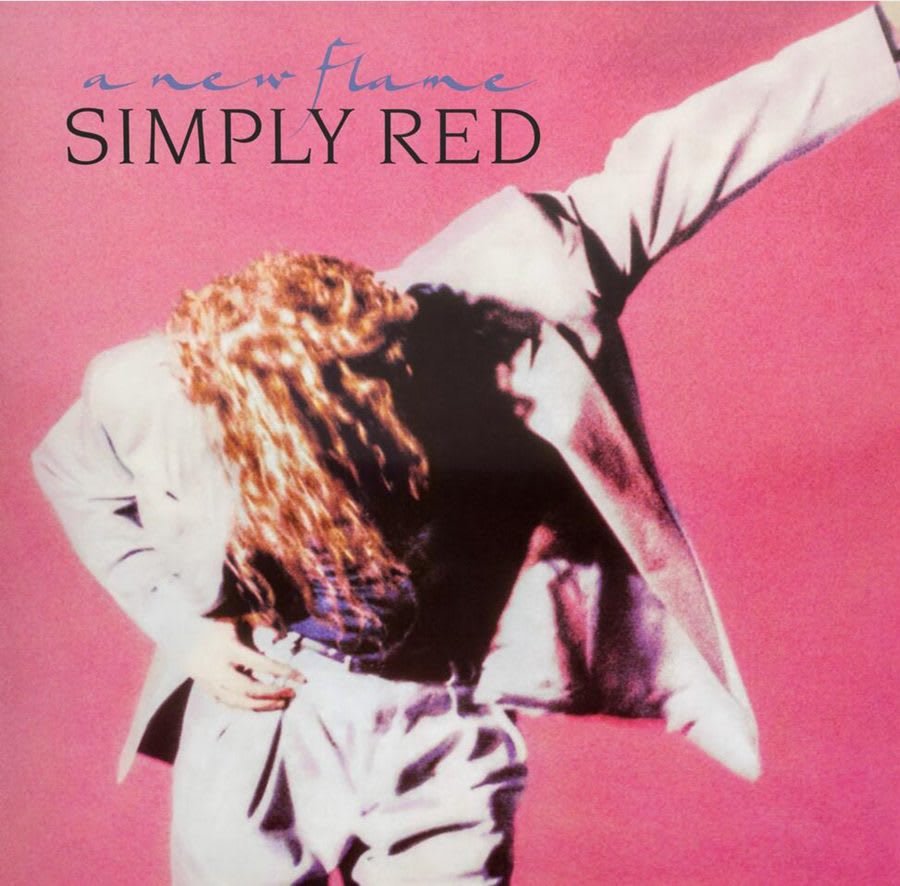 VINILO SIMPLY RED/ A NEW FLAME 1LP1