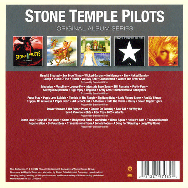 CD STONE TEMPLE PILOTS/ ORIGINAL ALBUM SERIES 5CD2