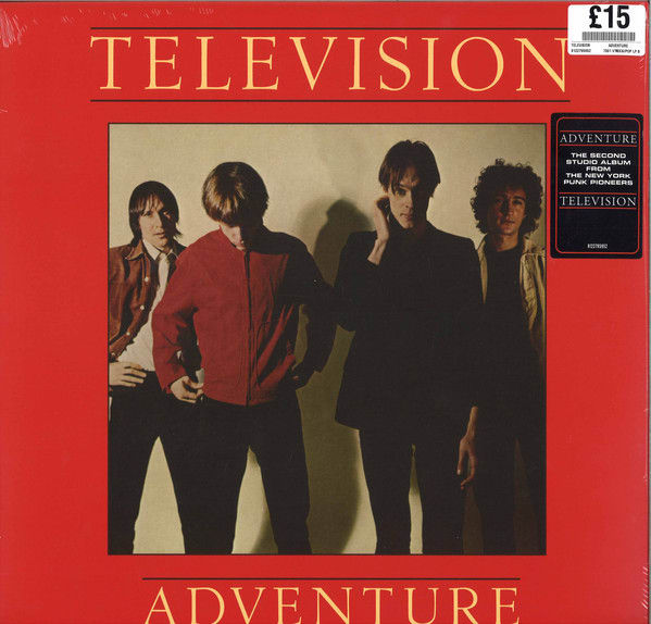 VINILO TELEVISION/ ADVENTURE Limited Edition Red 1LP1