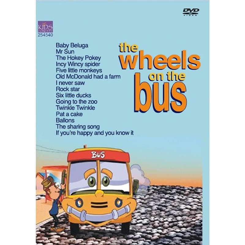 DVD THE WHEELS ON THE BUS 1DVD1