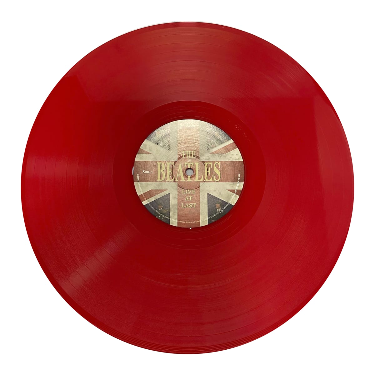 VINILO THE BEATLES / LIVE AT LAST (RED VINYL) 1LP2