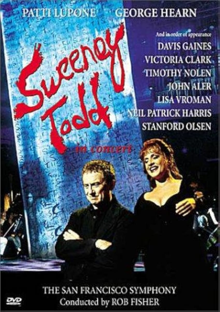 DVD SWEENEY TODD/ IN CONCERT 1DVD1