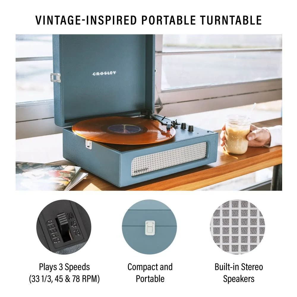 TORNAMESA CROSLEY/ VOYAGER BT WASHED BLUE8