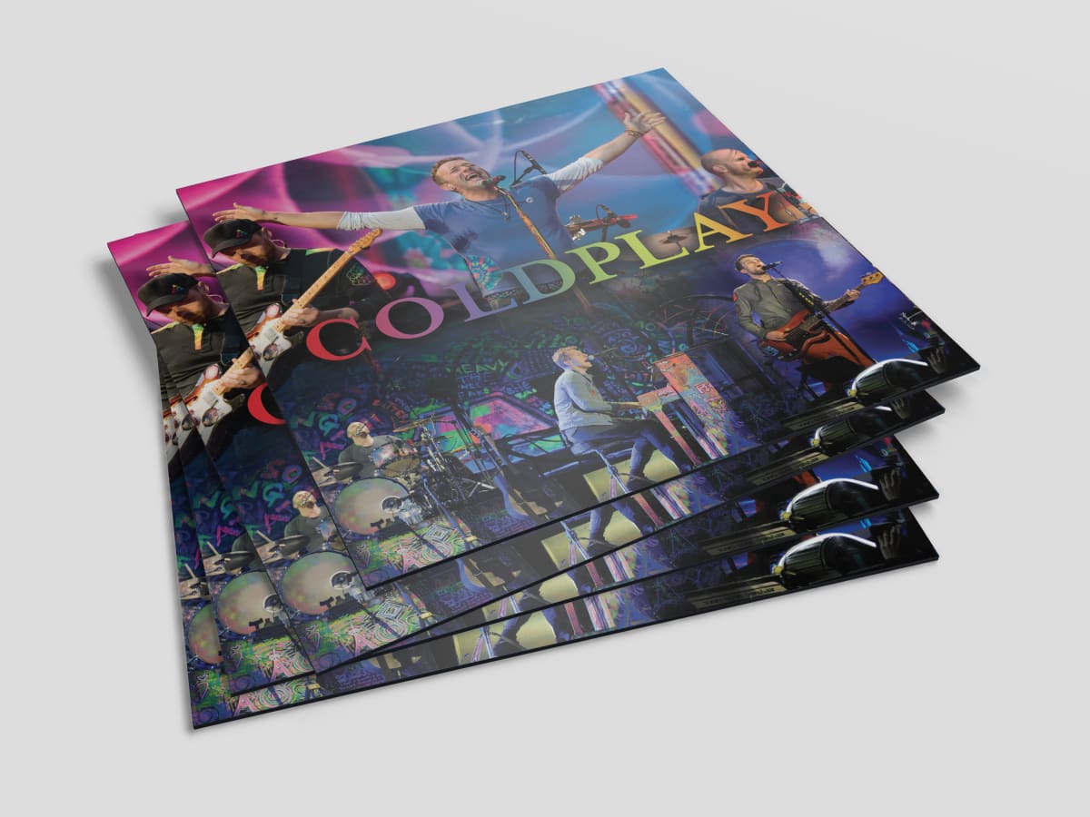 VINILO COLDPLAY/ COLECCION LIVE (EDICION COLOR) 1LP2