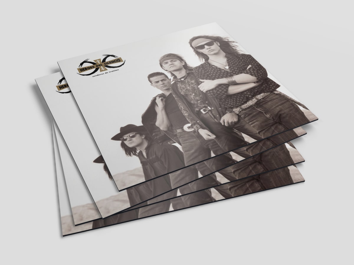 VINILO HÉROES DEL SILENCIO/ SENDEROS DE TRAICIÓN 1LP3