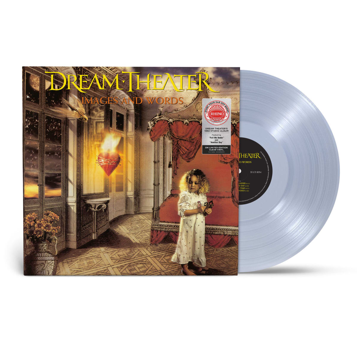 VINILO DREAM THEATER/ IMAGES AND WORDS (CLEAR VINYL) 1LP2