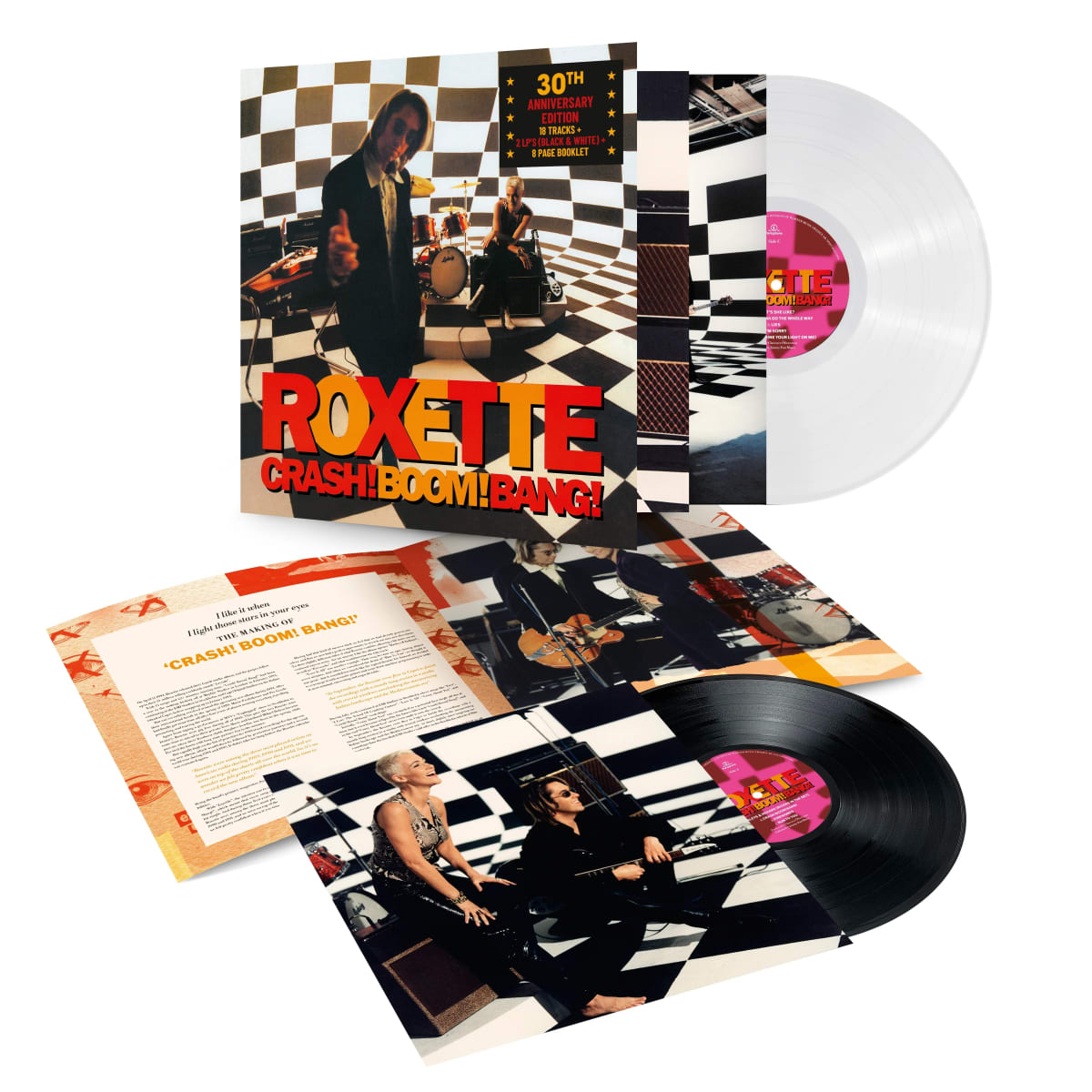 VINILO ROXETTE/ CRASH! BOOM! BANG! - 30TH ANNIVERSATY 2LP2