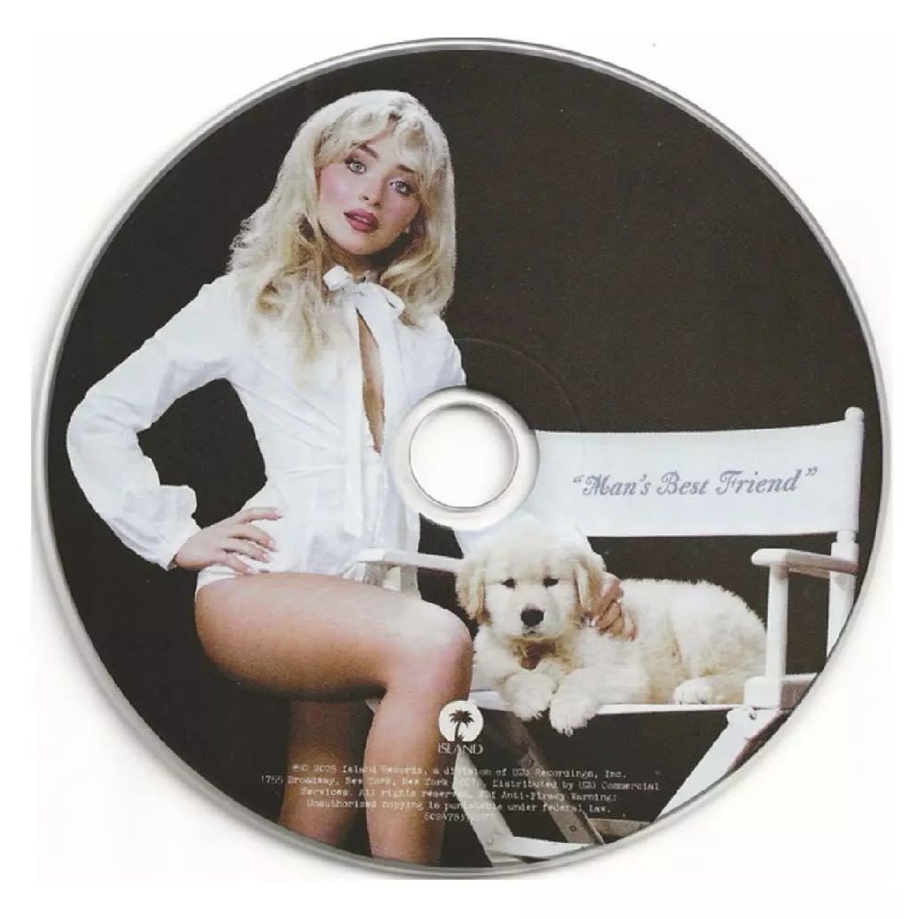 CD SABRINA CARPENTER/ MAN'S BEST FRIEND 1CD3