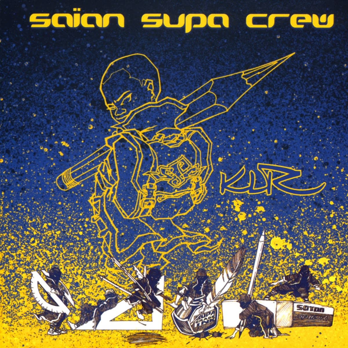 VINILO SAIAN SUPA CREW/ KLR (YELLOW VINYL) 2LP1