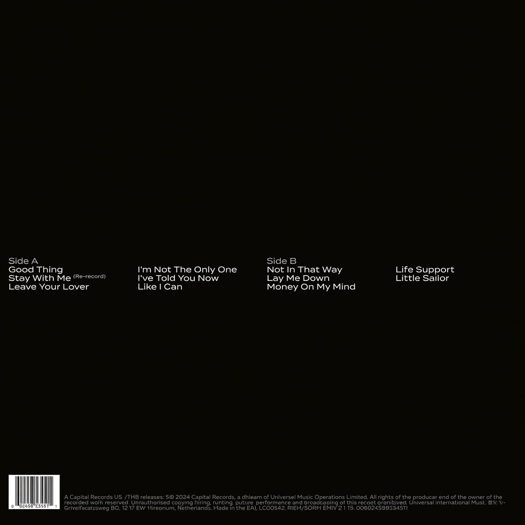 VINILO SAM SMITH/ IN THE LONELY HOUR 1LP2