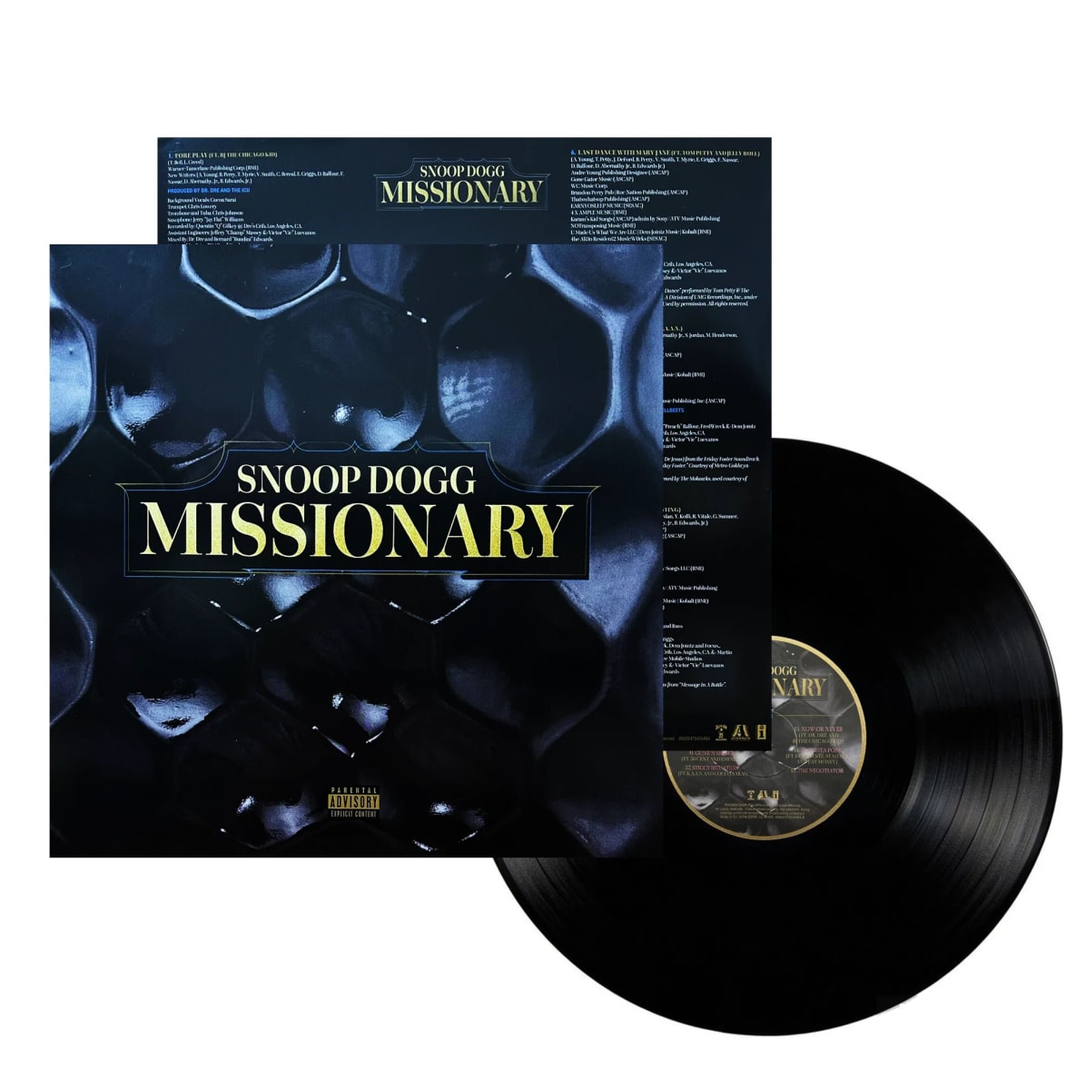 VINILO SNOOP DOGG/ MISSIONARY 1LP4