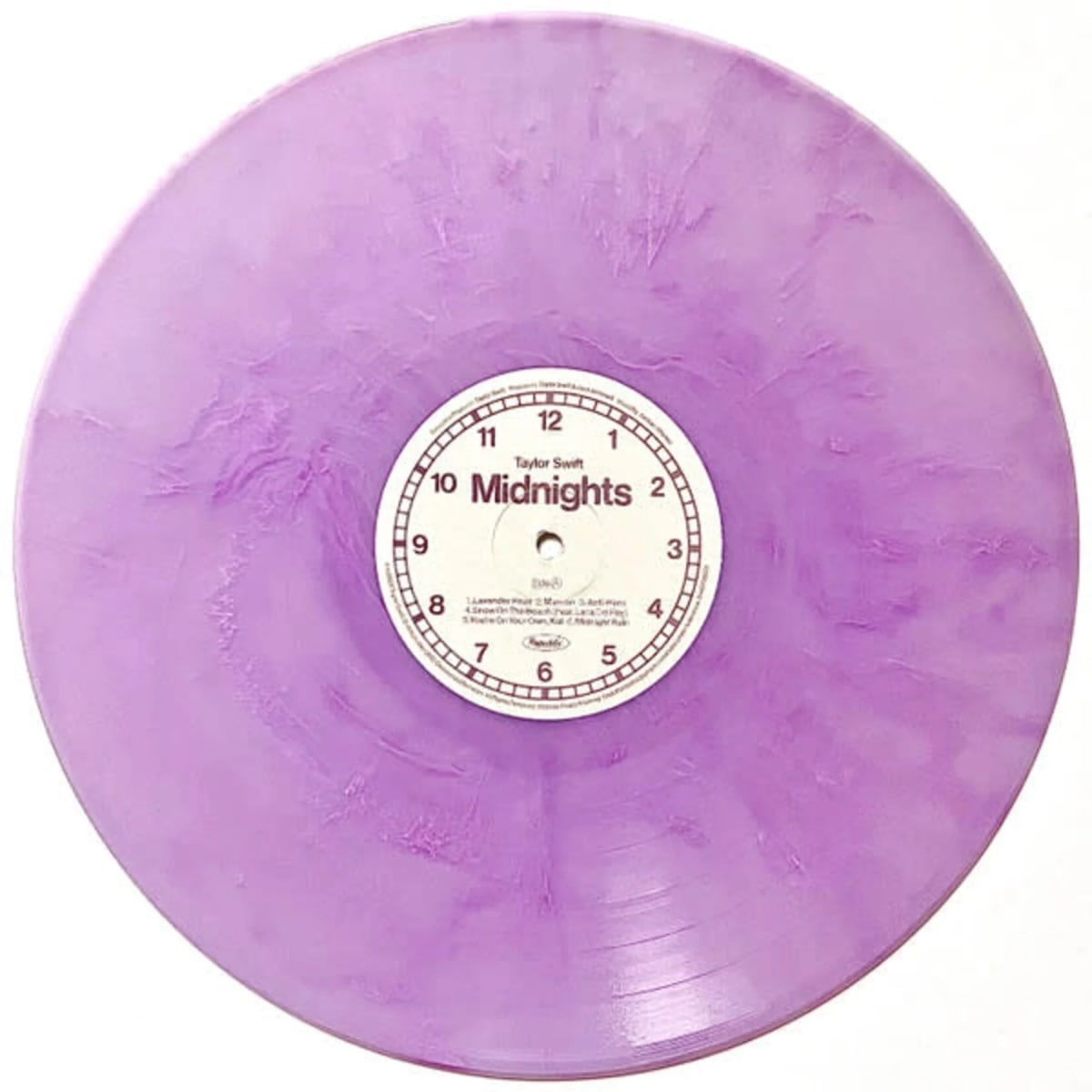 VINILO TAYLOR SWIFT/ MIDNIGHTS (LAVENDER MARBLED) 1LP4