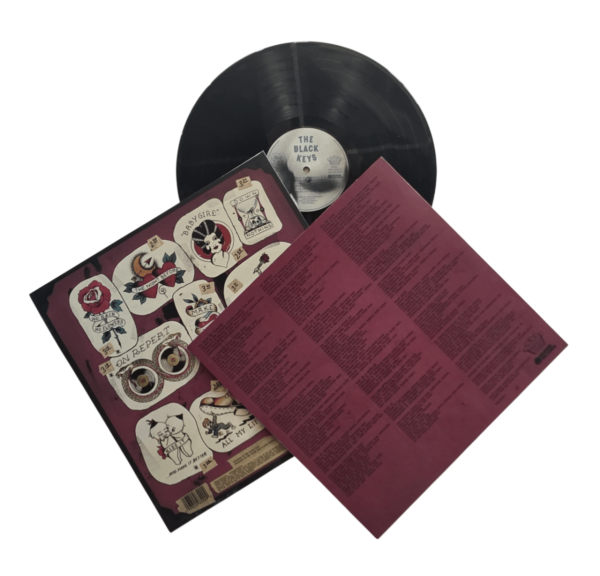 VINILO THE BLACK KEYS/ NO RAIN, NO FLOWERS 1LP3