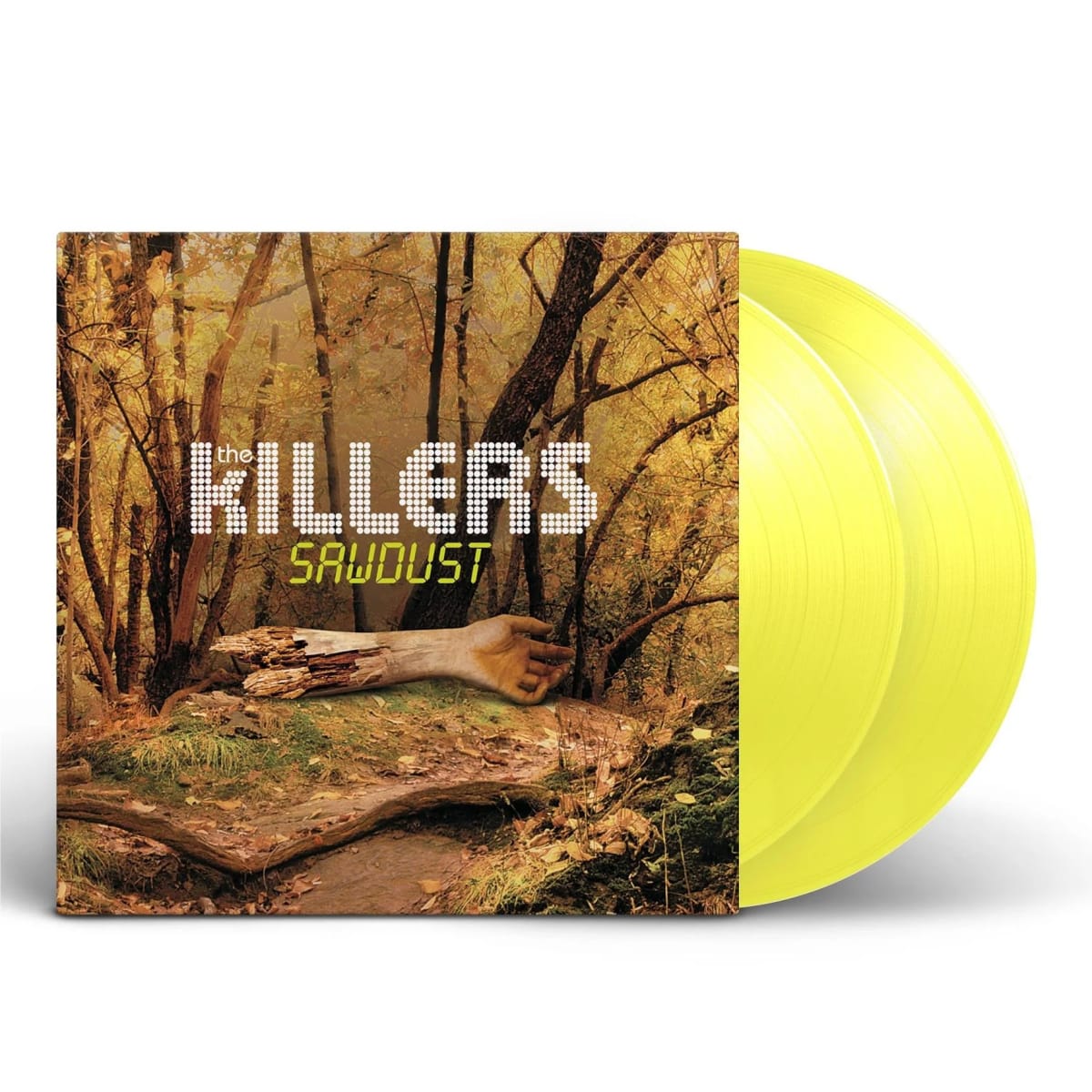 VINILO THE KILLERS/ SAWDUST (NEON YELLOW) 2LP2