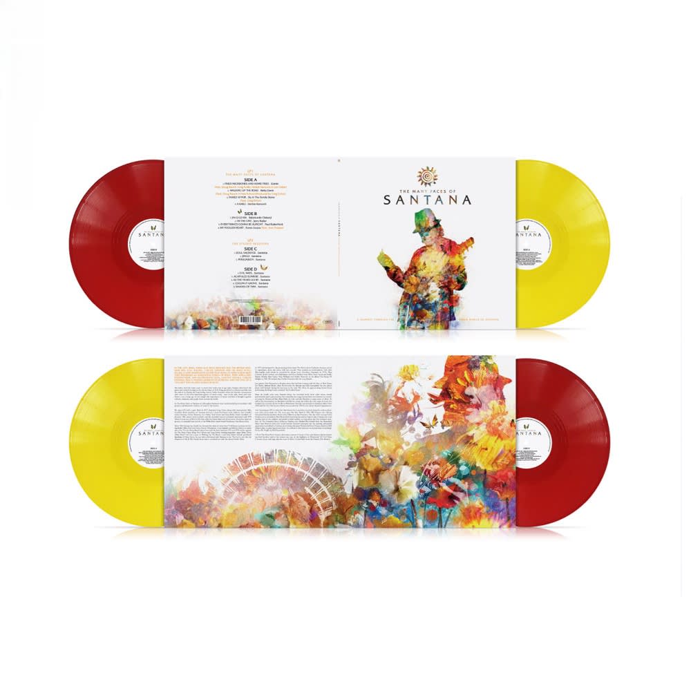 VINILO VARIOS ARTISTAS/ THE MANY FACES OF SANTANA 2LP3