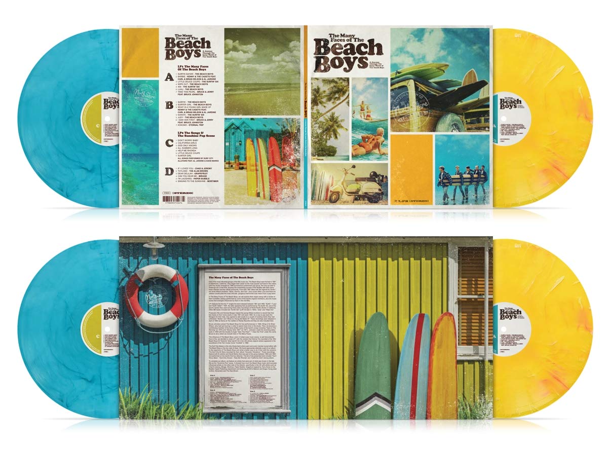 VINILO VARIOS ARTISTAS/ THE MANY FACES OF THE BEACH BOYS 2LP2