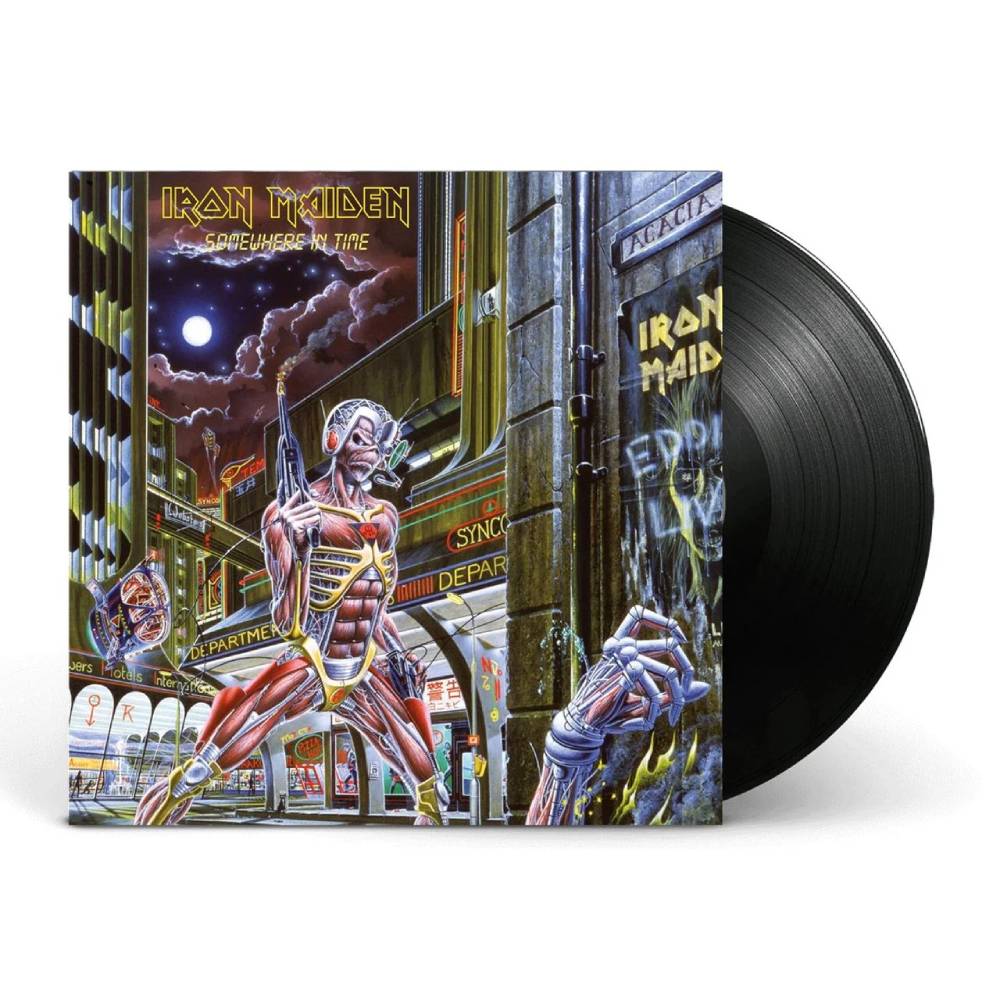VINILO IRON MAIDEN/ SOMEWHERE IN TIME (EUROPE) 1LP2