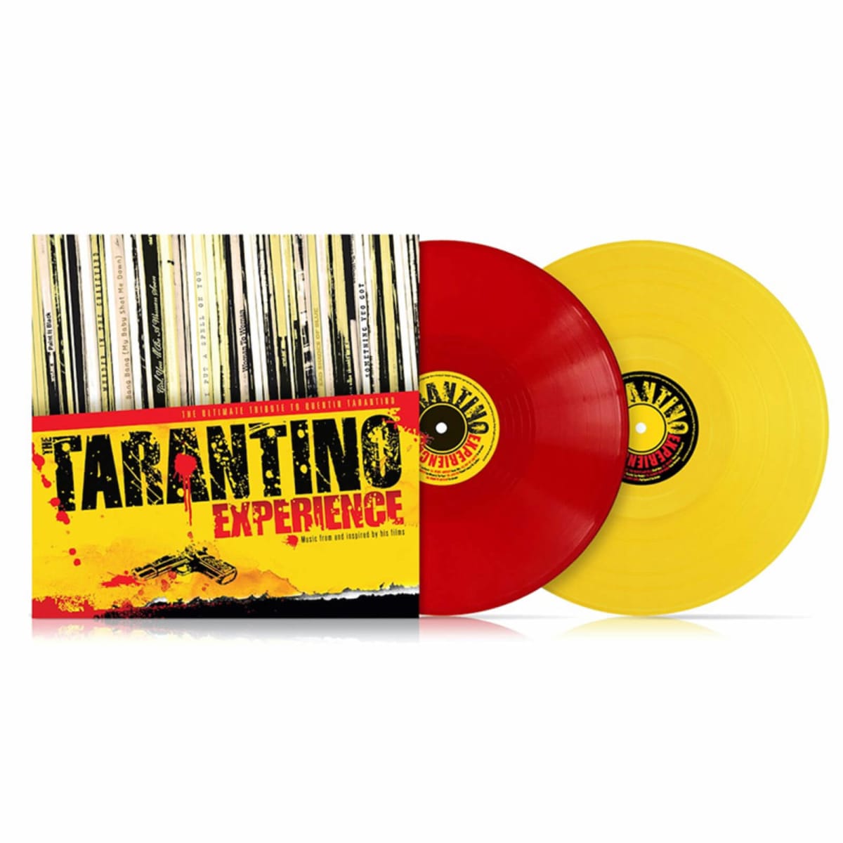 VINILO VARIOS ARTISTAS / THE TARANTINO EXPERIENCE (RED & YELLOW VINYL) 2LP1