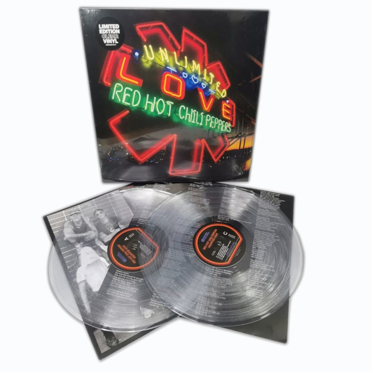 VINILO RED HOT CHILI PEPPERS/ UNLIMITED LOVE (CLEAR VYNIL) 2LP1