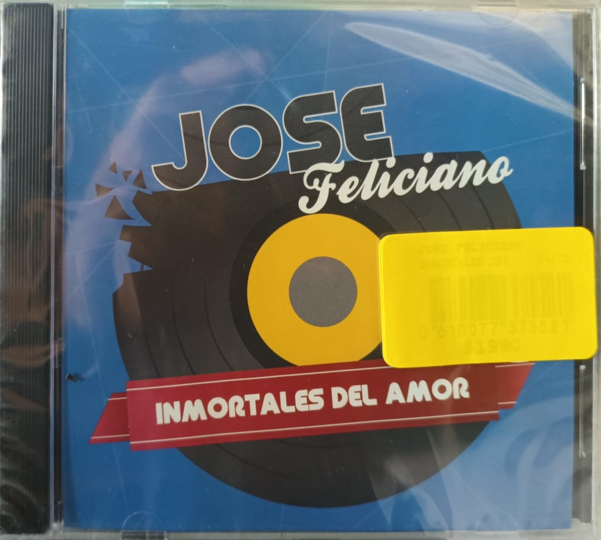 CD JOSE FELICIANO/ INMORTALES DEL AMOR 1CD1