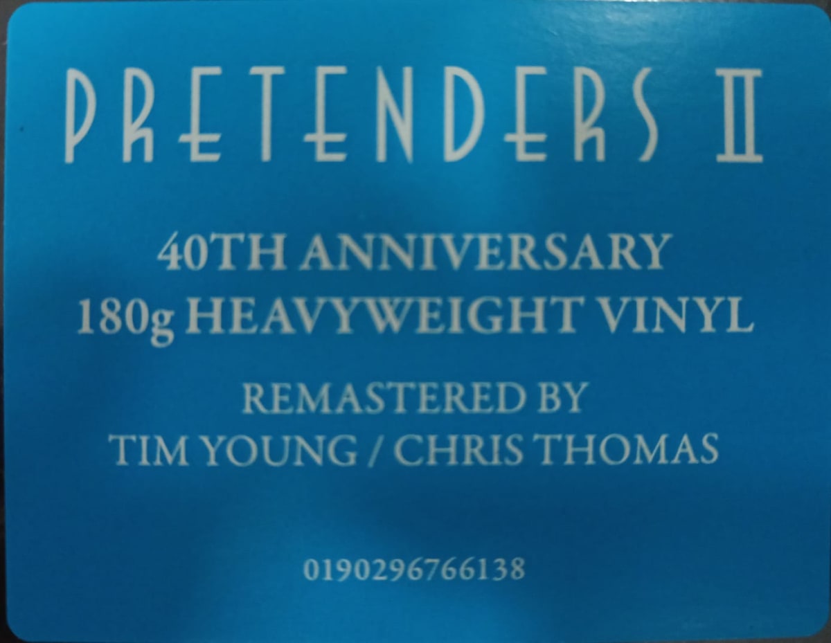 VINILO THE PRETENDERS/ THE PRETENDERS II 1LP2