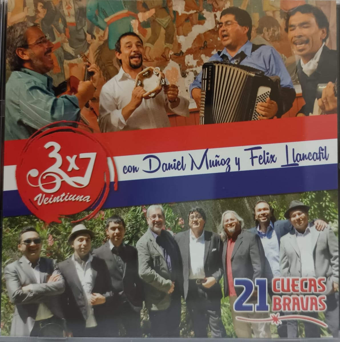 CD PACK CD DOBLE/ PACK 3X7 21 CUECAS BRAVAS 2CD2