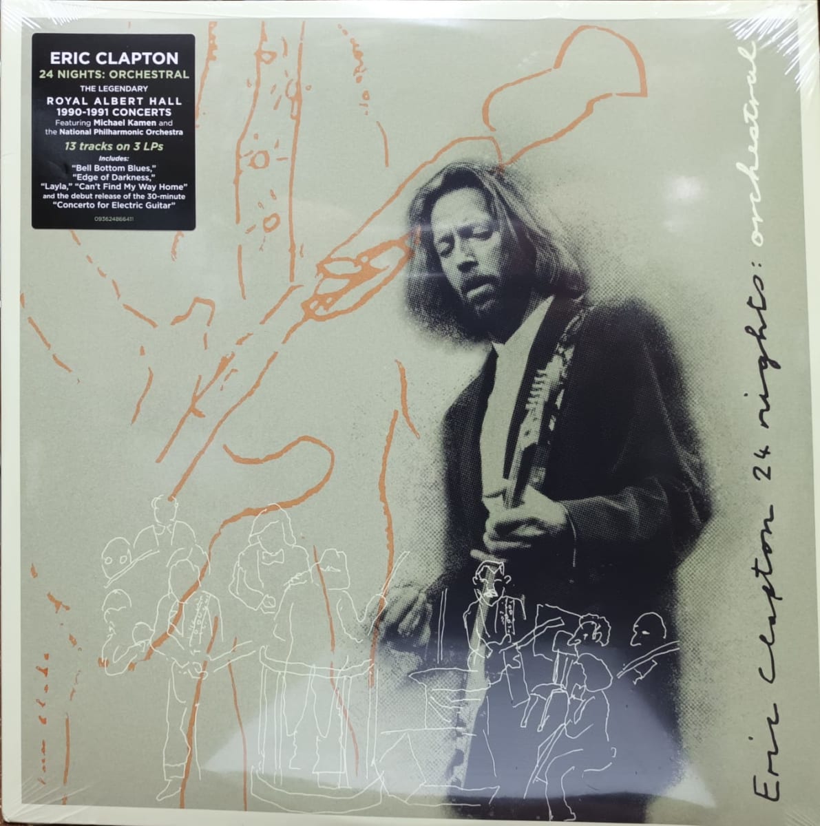 VINILO ERIC CLAPTON/ 24 NIGHTS ORCHESTRAL 3LP1