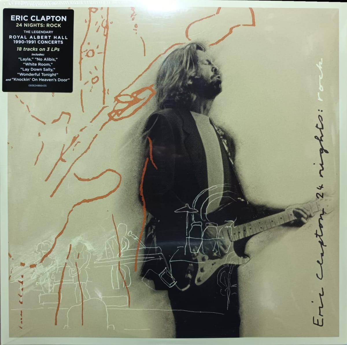 VINILO ERIC CLAPTON/ 24 NIGHTS ROCK 3LP1