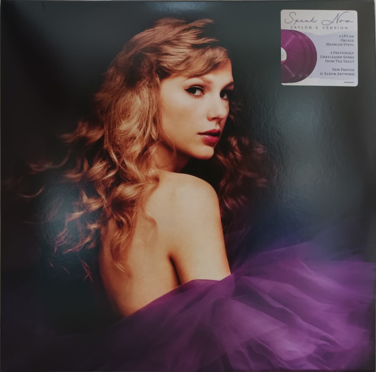 VINILO TAYLOR SWIFT/ SPEAK NOW ORCHID MARBLED (TAYLOR VERSION) COLORED VINIL 3LP1