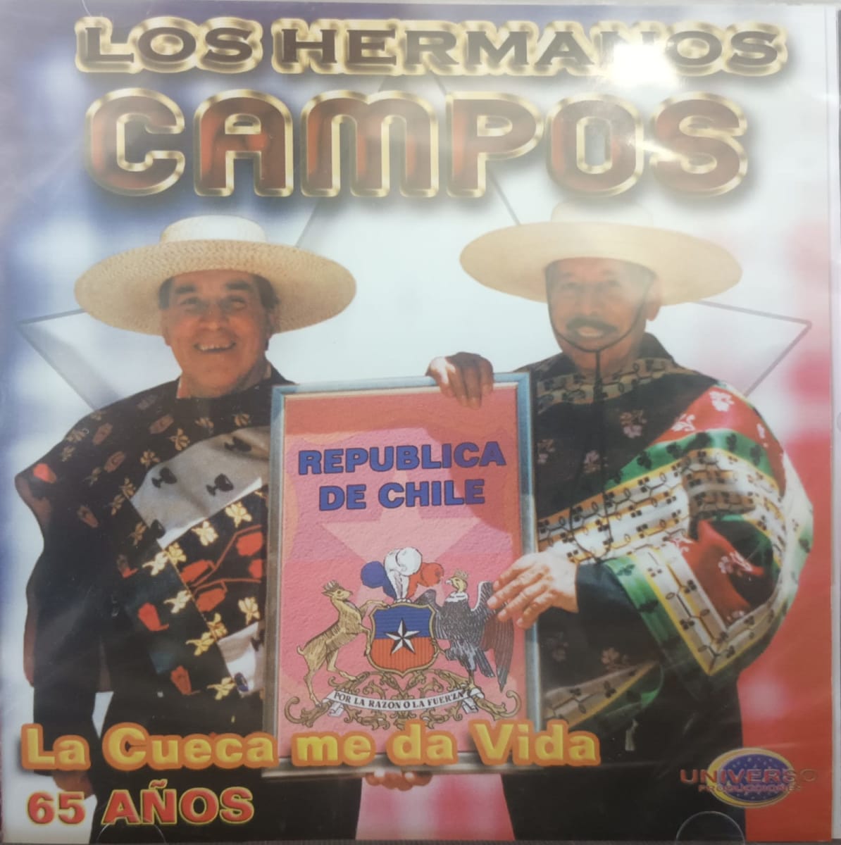 CD LOS HERMANOS CAMPOS/ LA CUECA ME DA VIDA 65 AÑOS 1CD1