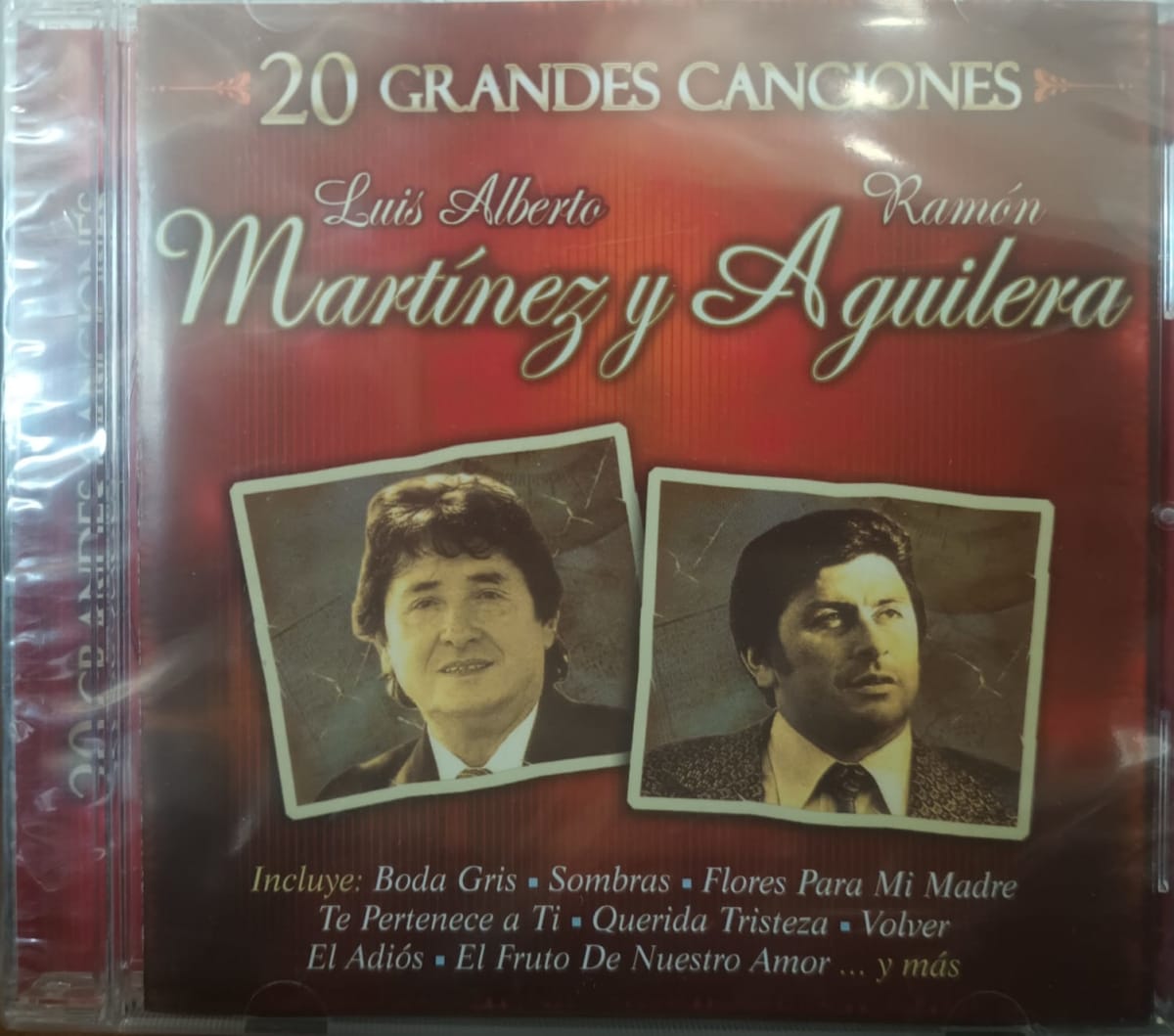 CD LUIS ALBERTO MARTINEZ Y RAMON AGUILERA/ 20 GRANDES CANCIONES 1CD1