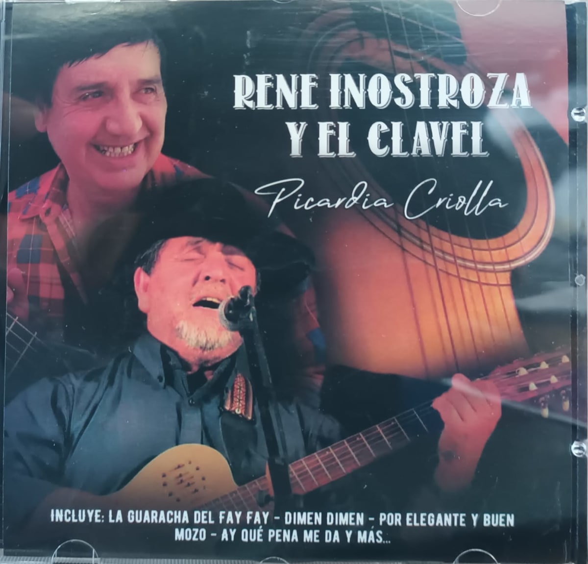 CD RENE INOSTROZA/ EL CLAVEL/ PICARDÍA CRIOLLA - EL MERCURIO VOL. 1 1CD1