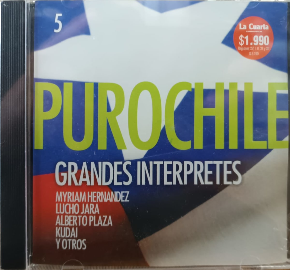 CD VARIOS ARTISTAS/ GRANDES INTERPRETES - PURO CHILE 1CD1