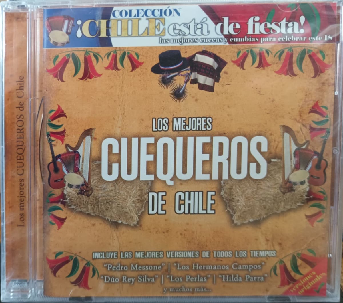 CD VARIOS ARTISTAS/ LOS MEJORES CUEQUEROS DE CHILE 1CD1