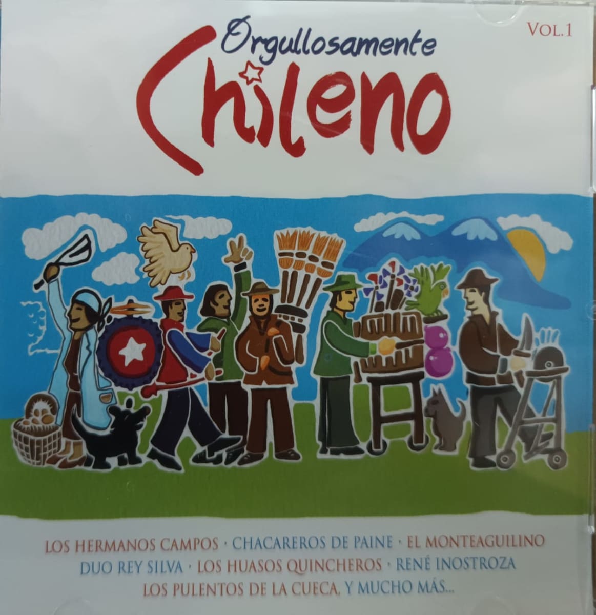 CD VARIOS ARTISTAS/ ORGULLOSAMENTE CHILENO VOL1 1CD1