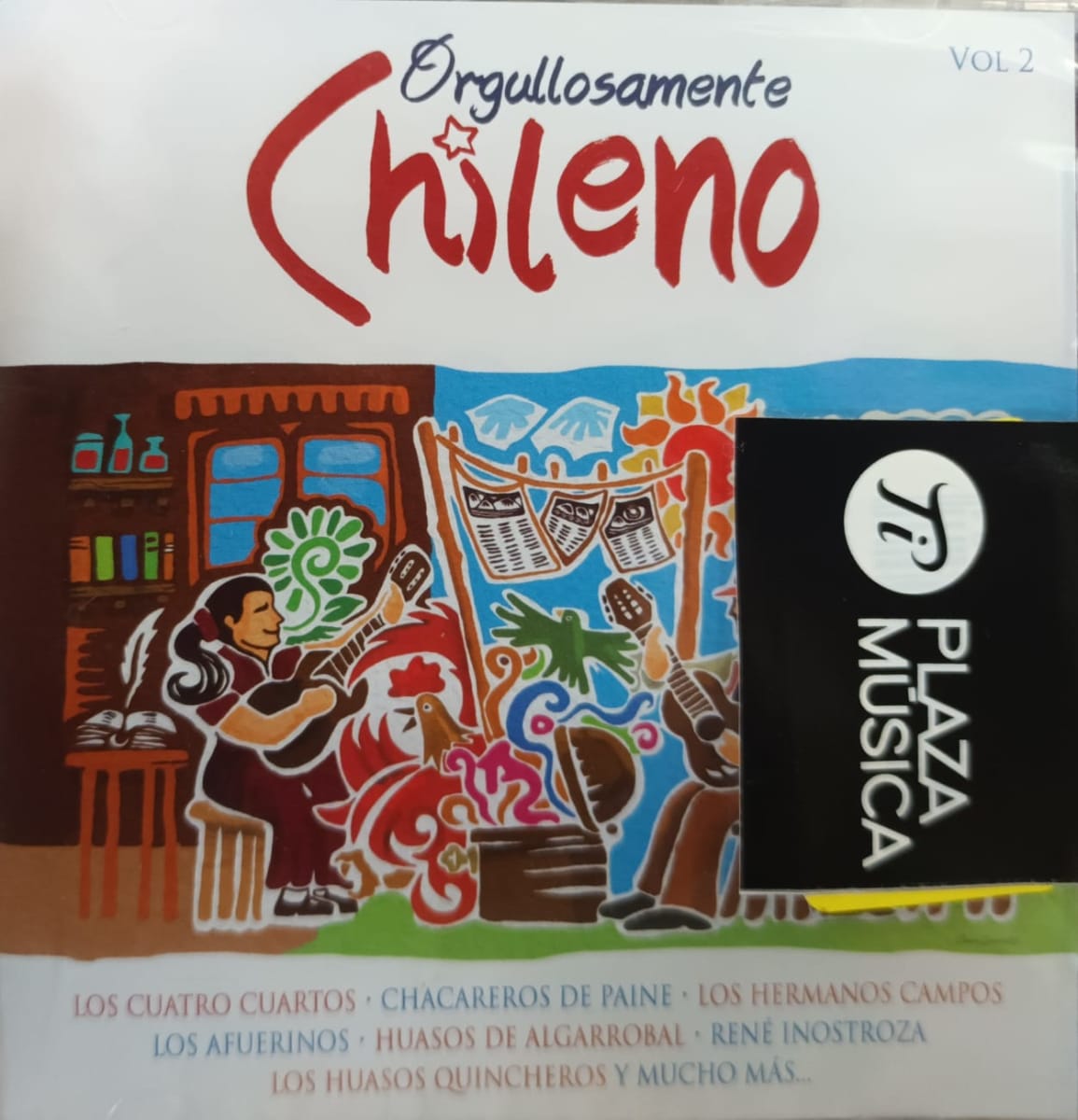 CD VARIOS ARTISTAS/ ORGULLOSAMENTE CHILENO VOL2 1CD1