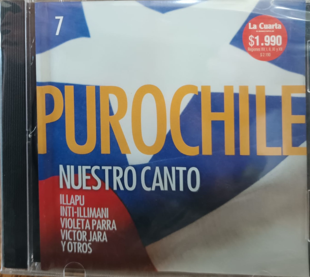 CD VARIOS ARTISTAS/ NUESTRO CANTO - PURO CHILE 1CD1