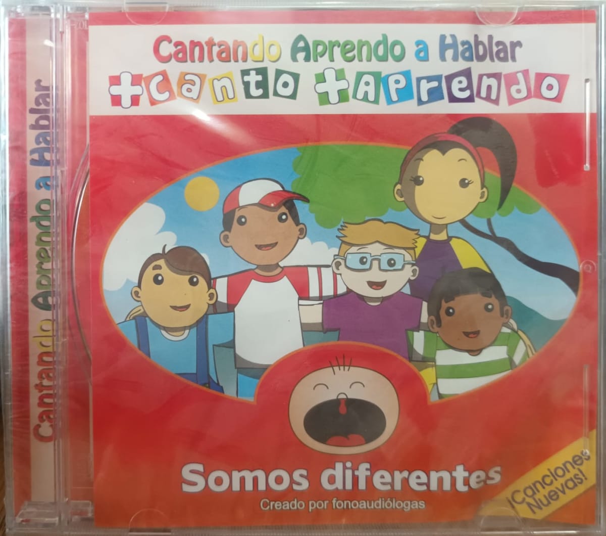 CD CANTANDO APRENDO A HABLAR/ + CANTO + APRENDO: SOMOS DIFERENTES 1CD1