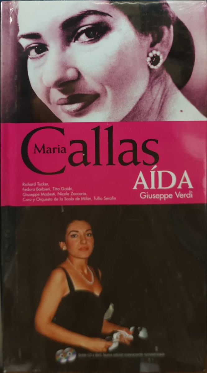 CD COLECCION MARIA CALLAS 2CD + LIBRO/ AIDA 2CD1