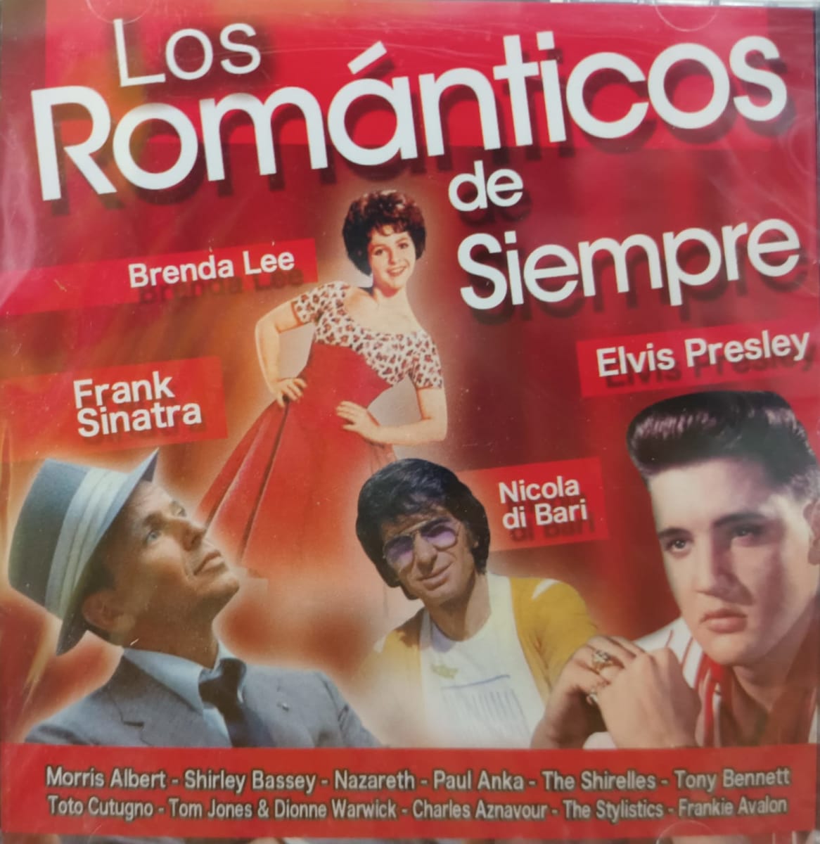 CD VARIOS ARTISTAS/  LOS ROMANTICOS DE SIEMPRE 1CD1