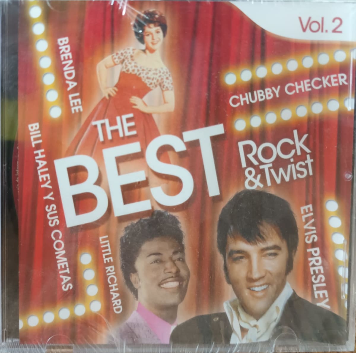 CD VARIOS ARTISTAS/ THE BEST ROCK & TWIST VOL 2 1CD1