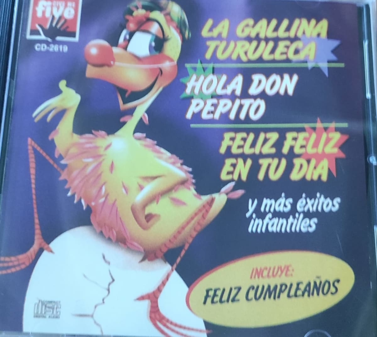 CD VARIOS ARTISTAS/ LA GALLINA TURULECA 1CD1