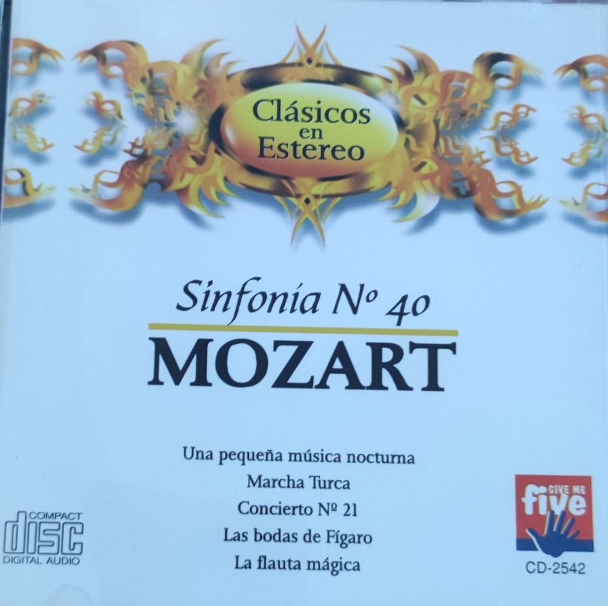 CD MOZART/ SINFONIA 40 1CD2