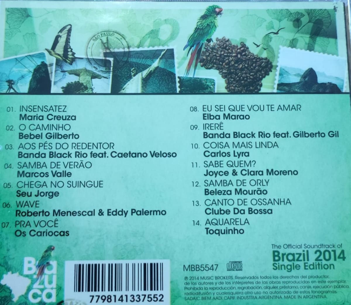 CD BRAZUCA/ BRAZUCA 1CD2