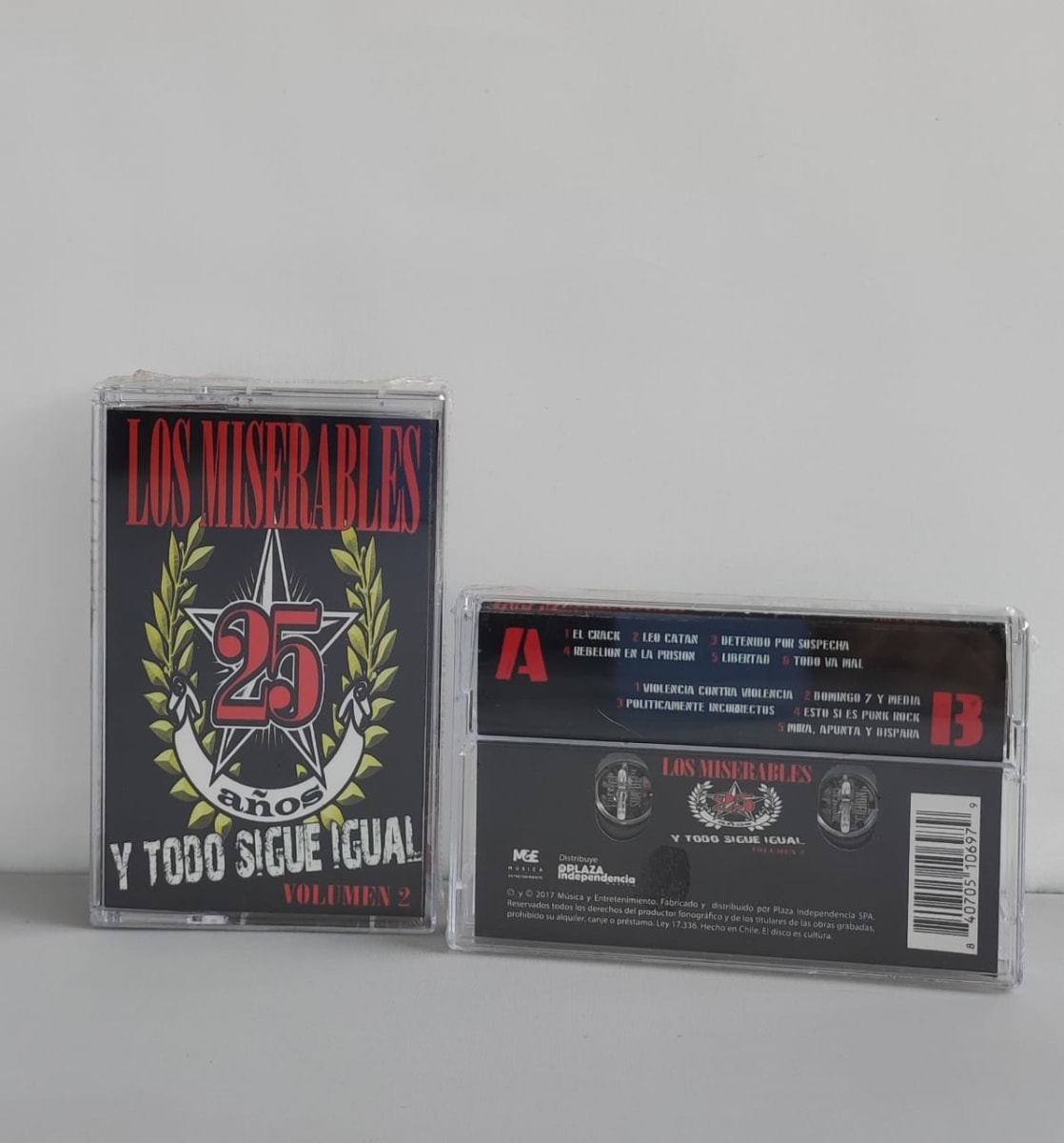CASSETTE LOS MISERABLES/ Y TODO SIGUE IGUAL VOLUMEN 2 1MC1